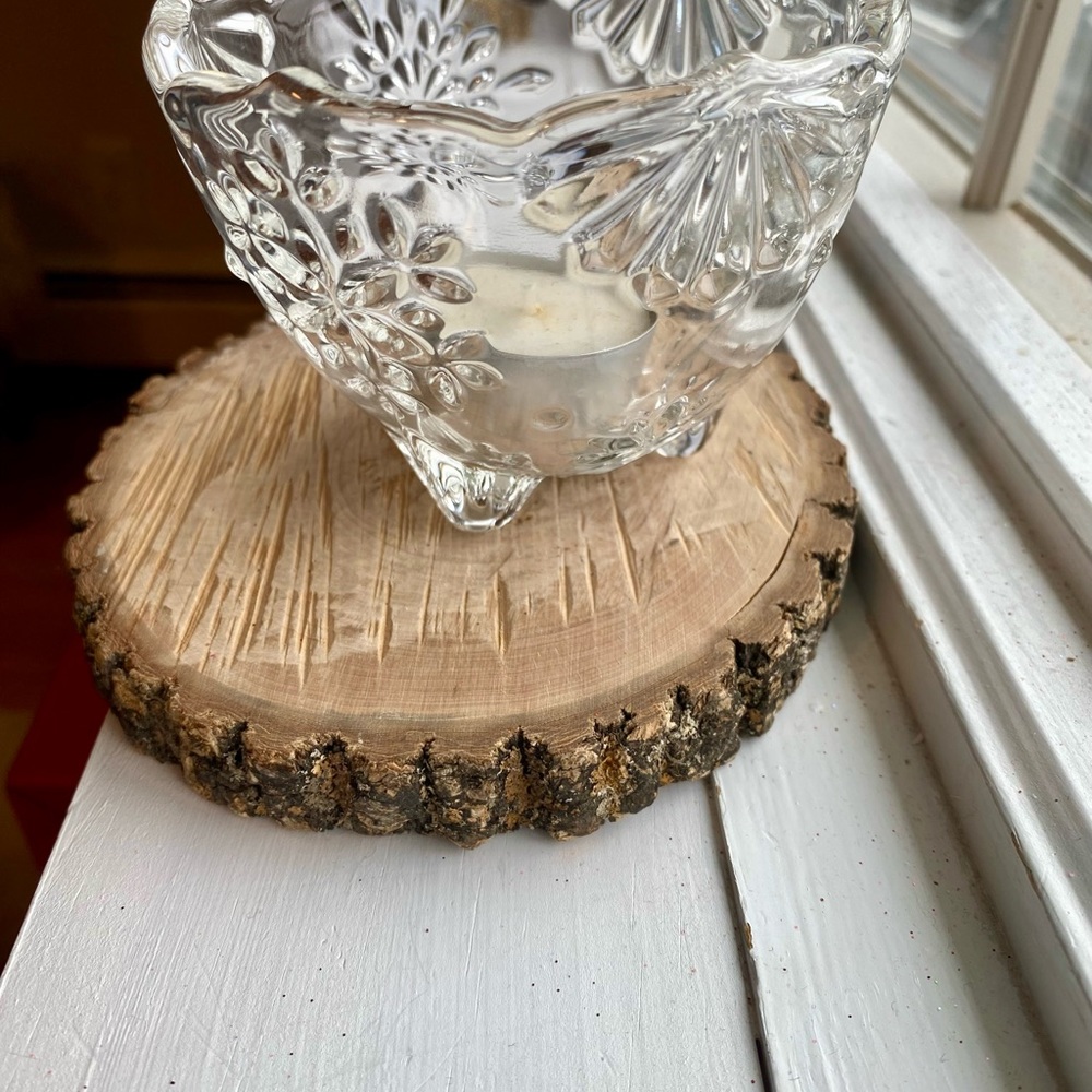 MIKASA Candleholder, 3” Glass Pedestal, In Box - Picture 8 of 12